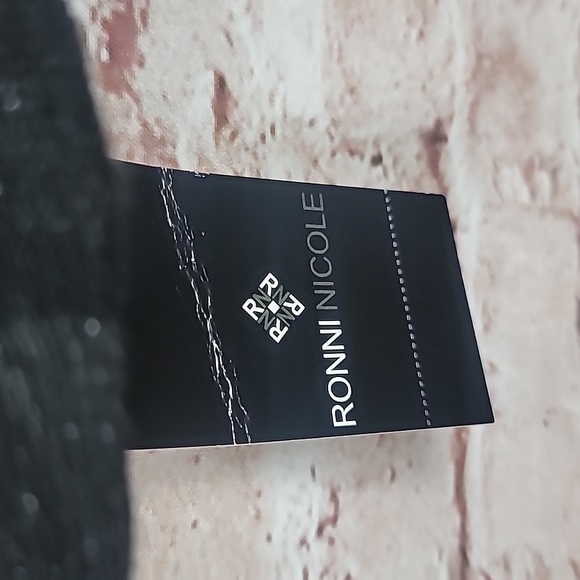 Ronni Nicole black Sparkling caragain sweater small new nwt - Picture 3 of 5